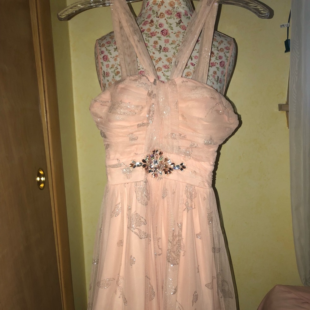 Peach Dress
